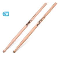 Werkseitig angepasste 5A 7A Holzahorn-Drumsticks Langlebiges Zubehör für Musik instrumenten teile