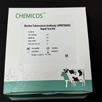 Kit de Prueba Rápida de Anticuerpos para la Tuberculosis Bovina (TB) en Vacas y Ganado MPB70&83 - Clase II, Uso Veterinario en Granjas y Ranchos, 1 Año de Garantía