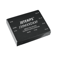 Convertisseur DC-DC régulé isolé J30M48D24F 30W, entrée 36-72V +/-24V 625mA, boîtier DIP, efficacité 89%, fonctionnement à -40°C +85°C