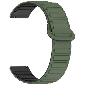 Correa de Reloj Magnética de Silicona de Liberación Rápida de 18/20/22 mm, Correa de Repuesto Magnética para Galaxy <span class=keywords><strong>Watch</strong></span> 7 FE 6 5 4 3 Gear S3 Sport - Product Image 6