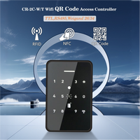 Lector de Tarjetas de Proximidad RFID IC NFC con Alarma Antimanipulación, Resistente al Agua IP66, Bluetooth, Contraseña, Código de Barras, Código QR, Almacenamiento en la Nube Wifi, Control de Acceso a Puertas