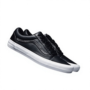 Black b-court – baskets de sport à monogramme de haute qualité, baskets décontractées, chaussures plates d'entraînement - Product Image 3