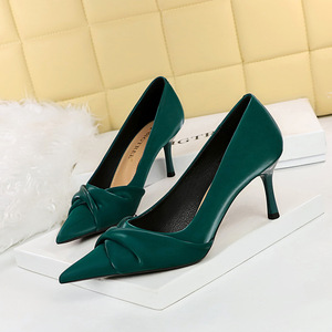 Soulier Femme Talons Good Quality Female Office Wear Pumps Sexy <b>Shoes</b> Bigtree High Heels - Product Image 4