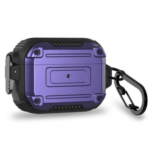 Estuche para auriculares para <span class=keywords><strong>Airpods</strong></span> 1 2 3 4 Funda protectora colorida <span class=keywords><strong>de</strong></span> repuesto para <span class=keywords><strong>Airpods</strong></span> Pro 1 2 Estuche para auriculares (no incluye auriculares) - Product Image 1