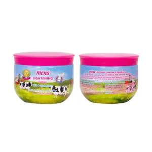 Lotion éclaircissante Mena au lait et au glutathion 200 ml, crème corporelle non collante pour tous types de peaux, femmes adultes - Product Image 2