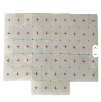 Grateful Dead Ensemble de Mahjong sur mesure 160 tuiles Dancing Bear Acrylique nacré Mahjong américain pour divertissement festif