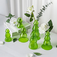 Diffuseur d'huiles essentielles de Noël créatif fait main, vase en verre moderne et minimaliste, bouteille d'aromathérapie sans bougie