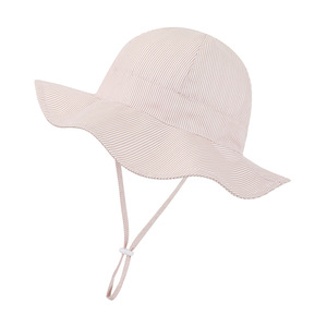 Sombrero de pescador ajustable para exteriores, ala ancha, nuevo cubo para niñas, gorra de protección <span class=keywords><strong>solar</strong></span>, sombreros de Navidad, correa ajustable para sol de playa - Product Image 6