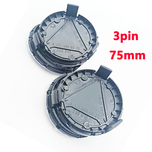 Tapas Centrales para Ruedas de Coche 3D ABS de 75 mm y 3 Pines para <span class=keywords><strong>Mercedes</strong></span> Benz W203 W204 W205 W176 W177 W212 W213 X156 X253 A1714000025 - Product Image 4