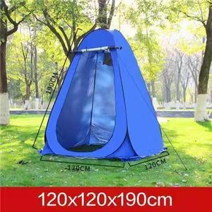 Lote al por mayor <span class=keywords><strong>de</strong></span> carpa plegable portátil <span class=keywords><strong>de</strong></span> Oxford para exteriores con luz LED, para camping, ducha lateral <span class=keywords><strong>de</strong></span> coche, inodoro, instalaciones <span class=keywords><strong>de</strong></span> baño y uso en viajes a la playa. - Product Image 2