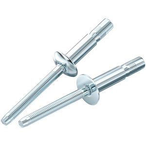 Tianzhuo Hardware Rivets 10mm Plain Carbon Steel Glossy Zinc Plating National Standard Grade A <b>Fasteners</b> - Product Image 1