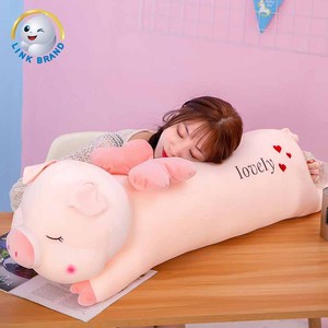 Peluche a Forma di Maiale con Corona, Grande Cuscino Decorativo, Bambola Cartoon, Regalo per Ragazze, Bambola di Pezza - Product Image 3