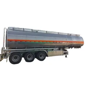Starway aluminium steel Diesel Petroltank truk semi trailer bahan bakar diesel untuk dijual