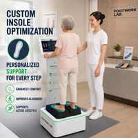 Scanner de pieds direct usine pour clinique orthopédique, analyse plantaire, équipement médical 3D, machine de fabrication d'orthèses et de semelles intérieures