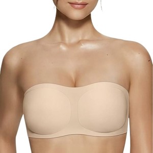 Soutiens-gorge sans bretelles pour femmes, grandes tailles, sans coutures, haute maintien, invisibles, antidérapants, pour robes de mariée et la danse - Product Image 3