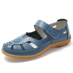 <span class=keywords><strong>Scarpe</strong></span> Casual sportive in Velcro da <span class=keywords><strong>donna</strong></span> nere di tendenza alla moda di design comode e traspiranti <span class=keywords><strong>con</strong></span> ammortizzazione per l'estate - Product Image 6