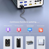 Aixun P3208 32V/8A Régulateur de tension intelligent, ampèremètre, testeur de courant et de court-circuit pour câble d'alimentation des séries iPhone 6-15