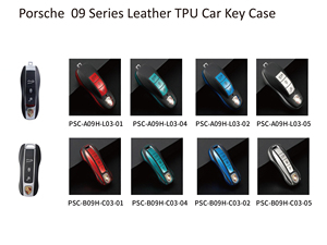 Pour <span class=keywords><strong>Porsche</strong></span> Panamera <span class=keywords><strong>Macan</strong></span> Cayenne 911 996 Accessoires de protection automobile Échantillon gratuit Étui de clé de voiture en cuir Housse de clé Porte-clé - Product Image 2