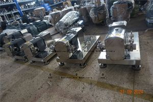 Stainless Steel Food Grade Tomato Paste <b>Transfer</b> <b>Pump</b> Rotary Lobe <b>Pump</b> - Product Image 2