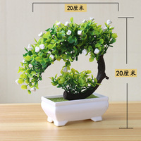 Arbres artificiels d'intérieur en forme de lune plantes artificielles pièces artistiques avec un savoir-faire élevé