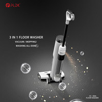 PLDK-Nettoyeur vapeur pour tapis, portable, avec écran LED, sans sac, sans fil