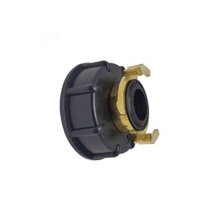 Adaptateur IBC S60X6 avec raccord Geka 3/4" 1" pour réservoir IBC, connecteur rapide, vanne de vidange en laiton, adaptateur pour conteneur d'eau de jardin - Product Image 3