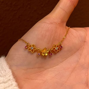 Collar de Perlas con Lazo Dulce y Exquisito de Plata Pura S925, Diseño Japonés Versátil, Cadena de Clavícula Moderna y Elegante - Product Image 4