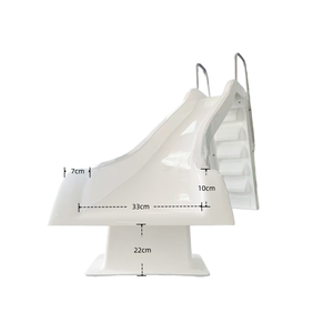 DAWSUN DS01 FRP incollata a mano vetroresina lucidata 225cm di lunghezza 136cm di altezza piccola piscina scivolo per uso privato del cortile della famiglia - Product Image 5