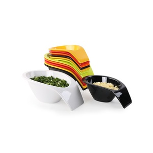Recipientes para Condimentos de Melamina de 10-10.9cm, Apilables, de Color Sólido, para Restaurantes, Hoteles y Servicios de Alimentos - Product Image 1