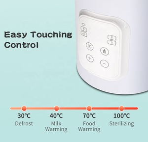 Chauffe-biberon <span class=keywords><strong>électrique</strong></span> automatique avec contrô<span class=keywords><strong>le</strong></span> tactile facile, design mini, protection anti-séchage - Product Image 3
