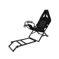 Nouveau jeu Sim Racing Rig jeu de voiture simulateur de conduite support de volant pliable pour les petits espaces de vie