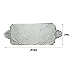 Pare-soleil pour pare-brise de voiture, 2000x700mm, en fibre de Polyester, pliable, pour berlines familiales, Suv, véhicules tout-terrain - Product Image 3