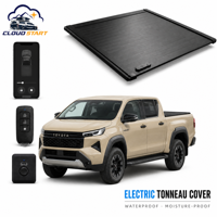 Bâche de benne électrique rétractable pour pick-up, compatible Toyota Tacoma 2024 et Ram 1500 (2016-2023), pour rangement