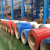 Bobine d'acier prélaqué PPGI de haute qualité, vente directe usine, tôle d'acier dure prélaquée couleur
