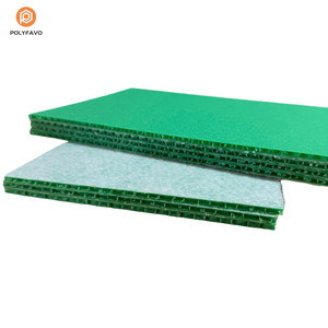 Panneau de protection de <span class=keywords><strong>sol</strong></span> en nid d'abeille PP ignifuge avec support en feutre de 5 mm 1650 g/m² - Product Image 6