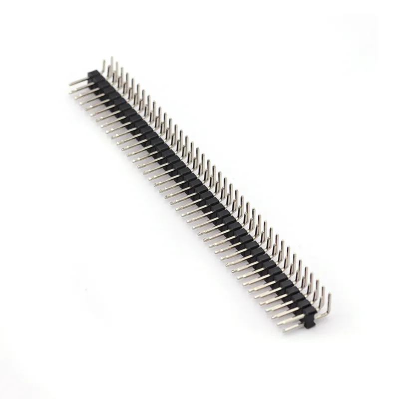 Pin Header 2.54 MM Double Row Curved Needle 2x40pin