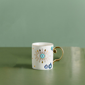 Nouvelle tasse à café créative en céramique de luxe pour couple, tasse à eau, tasse à thé de l'après-midi - Product Image 4