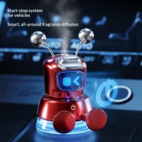 Diffuseur d'arômes pour voiture et support de téléphone portable, purificateur d'air sans eau écologique, entièrement automatique, alimenté par USB-C