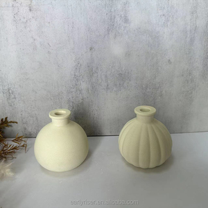 Awal Riser vas bulat cetakan silikon DIY beton bunga wadah untuk rumah kantor dekoratif kerajinan - Product Image 4