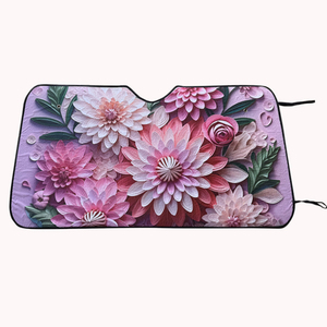 Chất lượng cao tùy chỉnh logo xe Sun <span class=keywords><strong>Shade</strong></span> có thể gập lại dù để che nắng cho xe kính chắn gió xe Sun <span class=keywords><strong>Shade</strong></span> cho quảng cáo khuyến mãi - Product Image 4