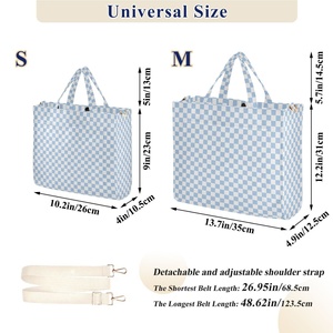 Bolsa de Maquillaje de Viaje de Pana a la Moda, Bolso de Mano Portátil de Terciopelo para Mujer en Venta - Product Image 3