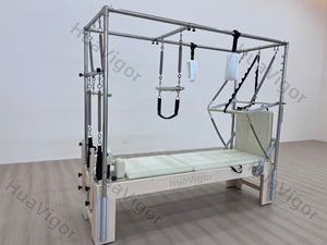 Kommerzielle verstellbare Pilates 3-in-1 Cadillac Bett Ahorn Holz Multifunktion ale Trapez Reformer Maschine für Pilates Studio - Product Image 3