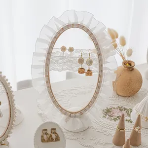 Soporte de madera para <span class=keywords><strong>pendientes</strong></span>, exhibidor de joyería, accesorios para fotografía, estante de almacenamiento para escaparates - Product Image 2