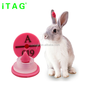 Etichetta di identificazione con coniglio animale con etichetta auricolare con segno auricolare di maiale rotondo in plastica con marchio auricolare con numero - Product Image 2