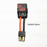 QS8-S weiblicher Anti-Funken-Stecker mit XT90 XT60 EC5 EC8 TRX Deans T-Stecker-Adapter RC UAV Drone Batterie ladegerät aus Kunststoff