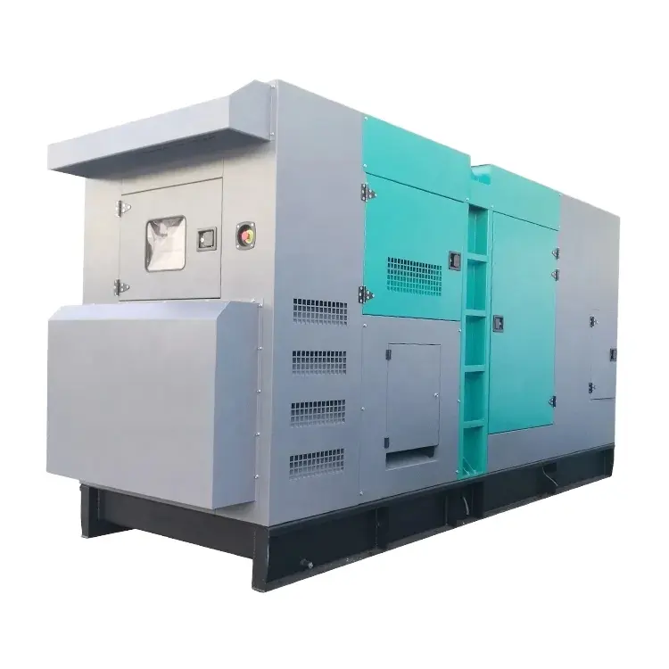 ChimePower Genset pabrik 350kva, mesin Diesel daya listrik 280kw sistem pendingin air tipe senyap untuk rumah sakit