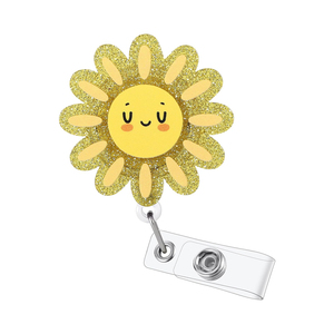 Porta Badge Retrattile Personalizzato per Infermieri con Clip a Coccodrillo, Porta Nome per Personale di Infermieristica e Ufficio - Product Image 1