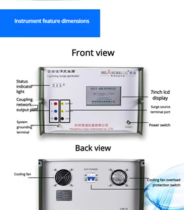 Générateur de surtension de foudre Huipu SUT-6KV - Testeur de surtension de foudre simulée positive et négative alternée pour CEM - Product Image 2