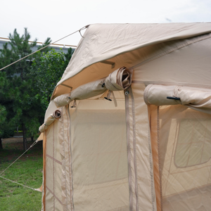 Tente de camping gonflable Oxford imperméable ultralégère à usage quatre saisons, double couche, résistante aux UV, ouverture automatique rapide, protection solaire - Product Image 5