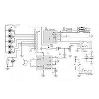 Kit de haut-parleur Bluetooth HT6872, amplificateur audio avec boîtier en acrylique, kit de montage par soudure pour petite enceinte, idéal pour l'éducation STEM